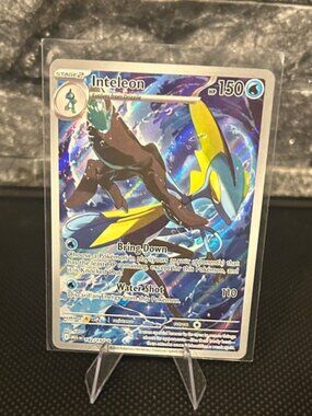 Pokémon Inteleon 142/132 Illustration Rare Holo Card from Mega Evolutions set‎